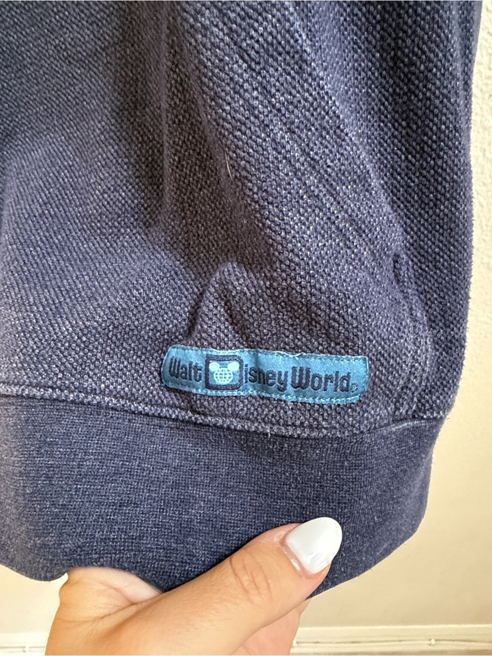 Disney Parks Discover the Magic Mickey Mouse Compass Pullover Sweatshirt Navy - Picture 3 of 4